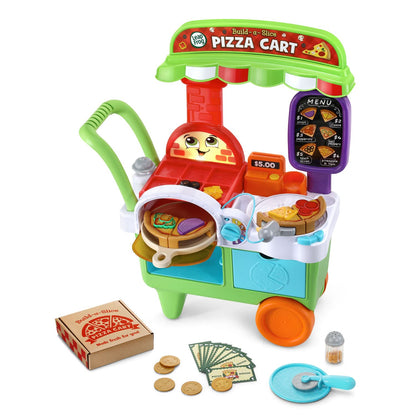 LeapFrog Build-a-Slice Pizza Cart for Kids