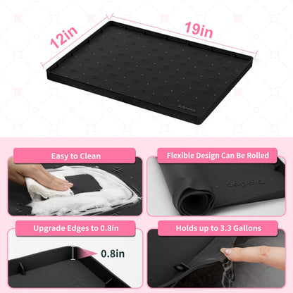 Under Sink Silicone Waterproof Cabinet Mat