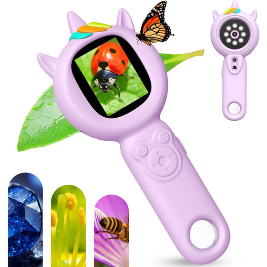 2 in 1 Kids Microscope & Camera STEM Kit