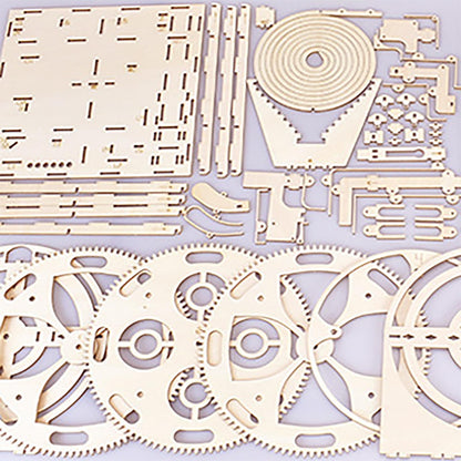 3D Wooden Marble Run Puzzle Kit for Adults