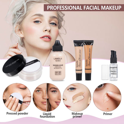 All-in-One Makeup Kit for Travel & Professionals