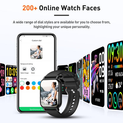 Smart Watch with Heart Rate & Sleep Monitor
