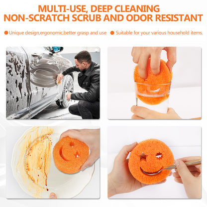 6 PCS Scratch-Free Kitchen Sponges
