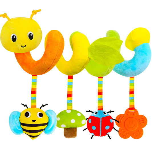Baby Spiral Plush Activity Toys for Infants