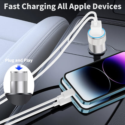 Braveridge Dual USB Fast Car Charger 4.8A
