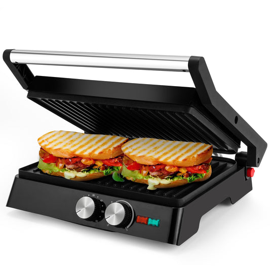 1400W Panini Grill Press by Pukomc