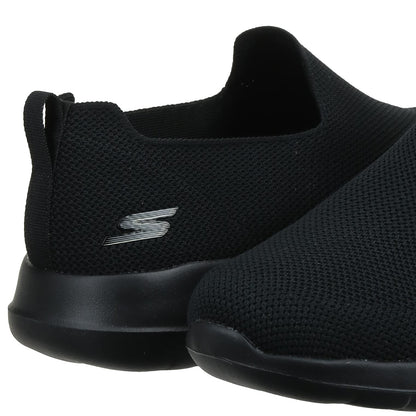 Skechers Men's Go Walk Max-Athletic Air Mesh Slip on Walkking Shoe Sneaker,Black/Black/Black,8.5 M US