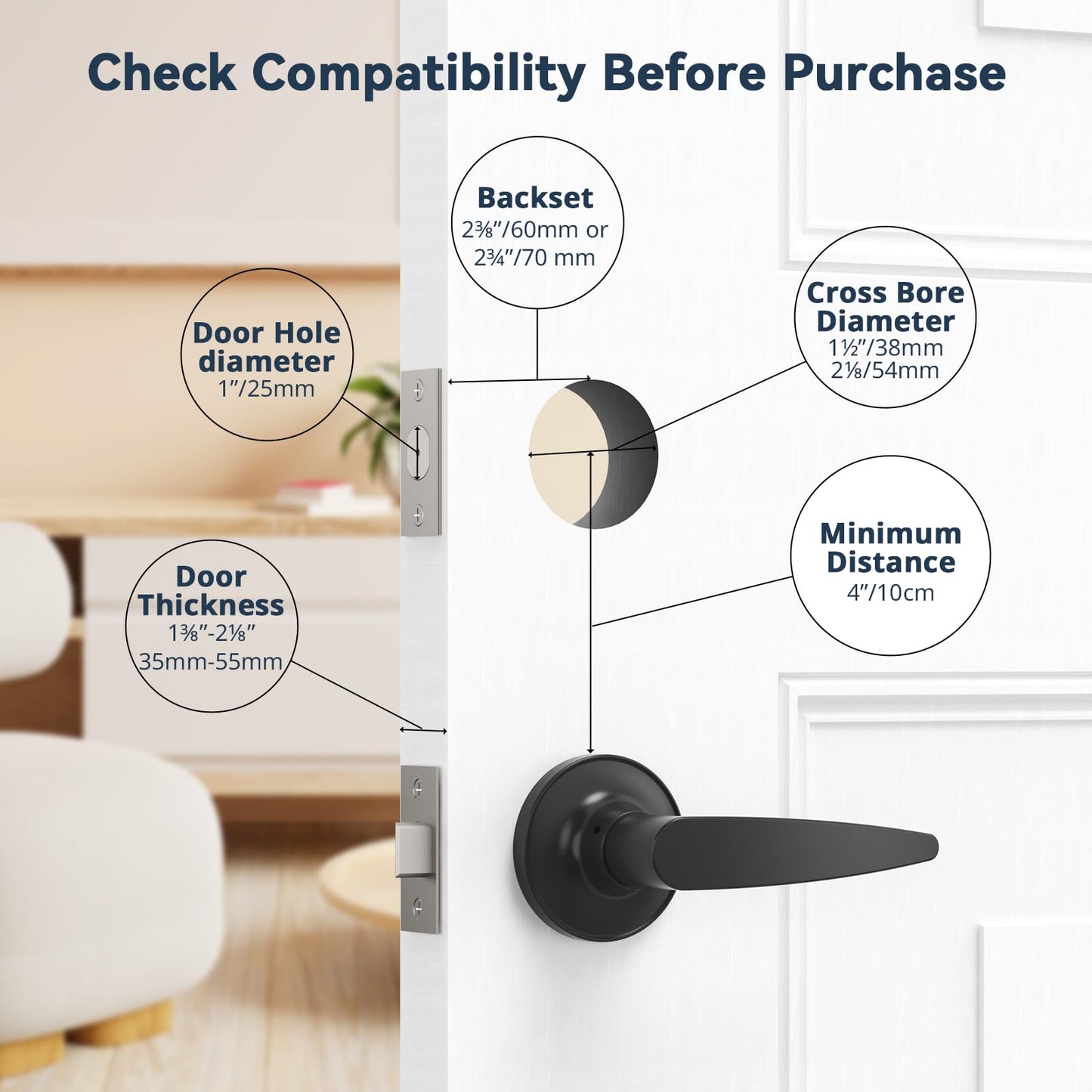 Fingerprint Smart Door Lock with Bluetooth Control