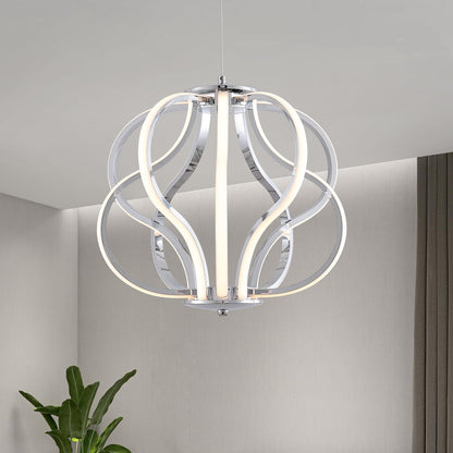 UPDATE: DEAD! Modern LED Chandelier,Chrome Hanging Pendant Lights,Easy Install Suitable for Dining Room Living Room Bedroom Kitchen and Corridor (10 Light, Silver)