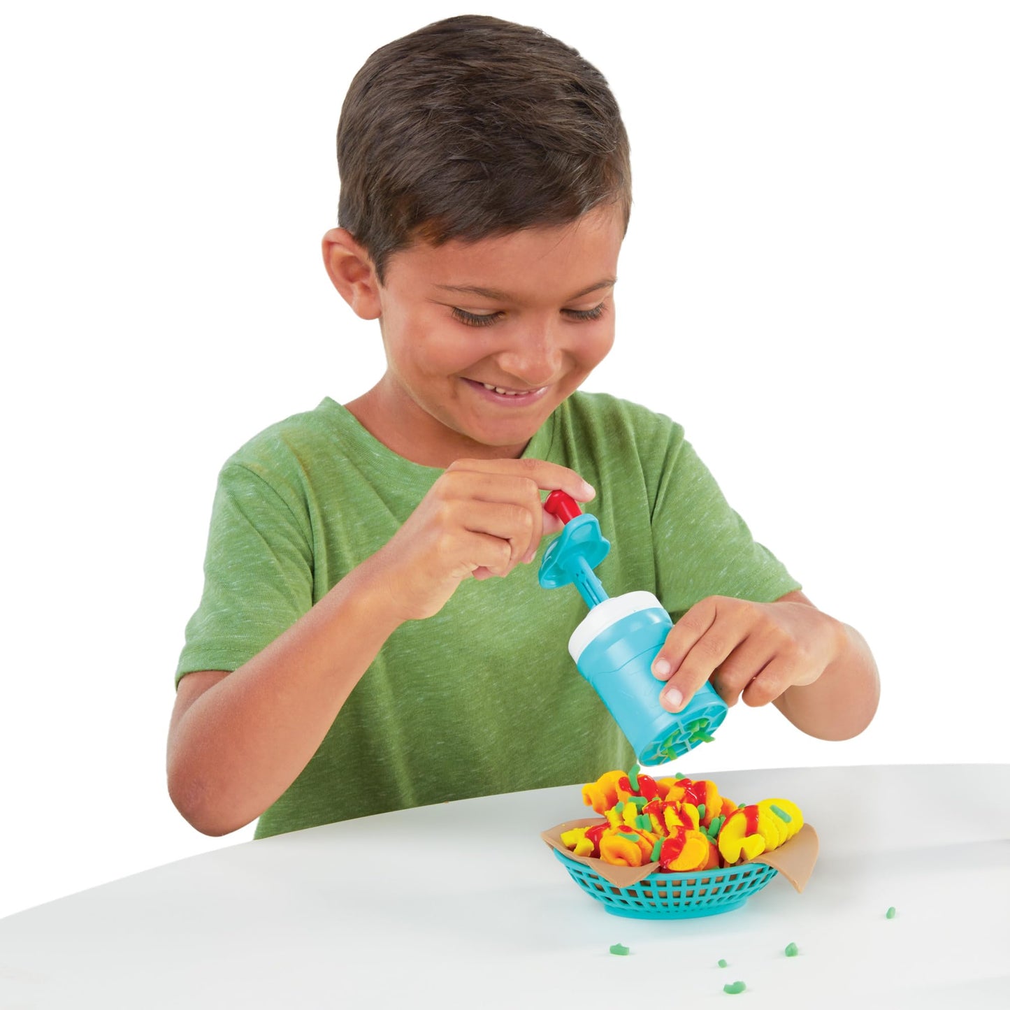 Play-Doh Spiral Fries Playset with 5 Cans