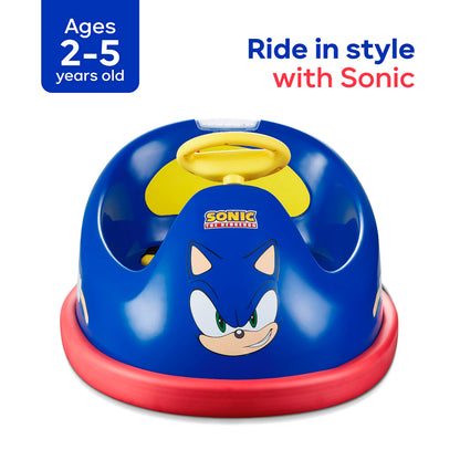 Sonic Bumper Car for Kids with Remote Control