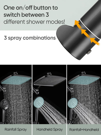 Cobbe 12" High Pressure Rain Shower Head