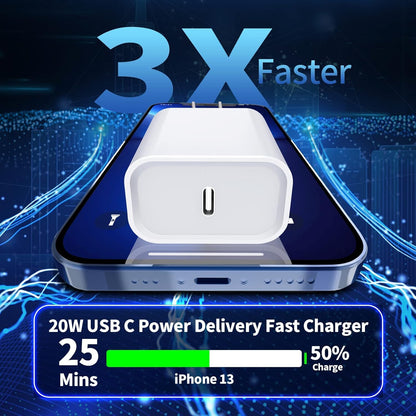 Redpark 20W USB-C iPhone Fast Charger 2-Pack