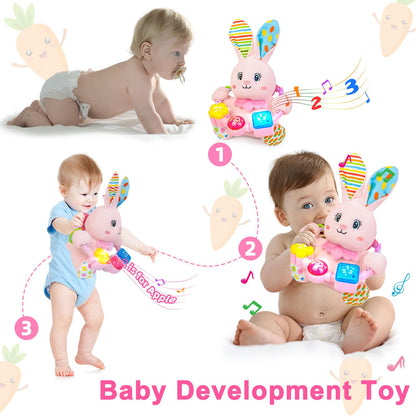 Baby Bunny Musical Stuffed Toy for Infants