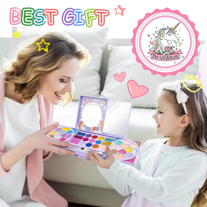 Kids Washable Makeup Kit for Girls 3+ Years