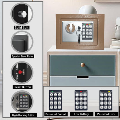 Digital Security Safe Box for Home Office
