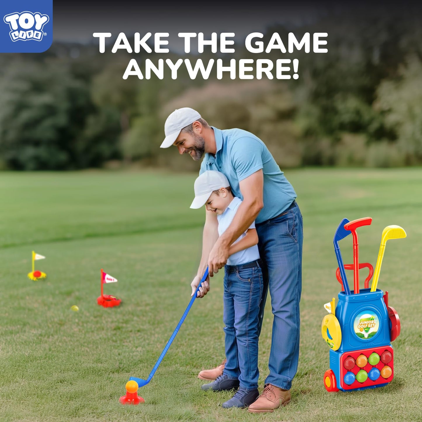 TOY Life Kids Mini Golf Set for Ages 3-8