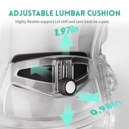 Ergonomic Office Chair with Adjustable Lumbar Support