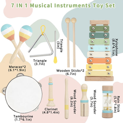 Toddler Musical Instruments Set by KIECIK