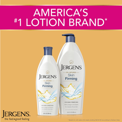 3-Pack Jergens Skin Firming Lotion with Collagen.