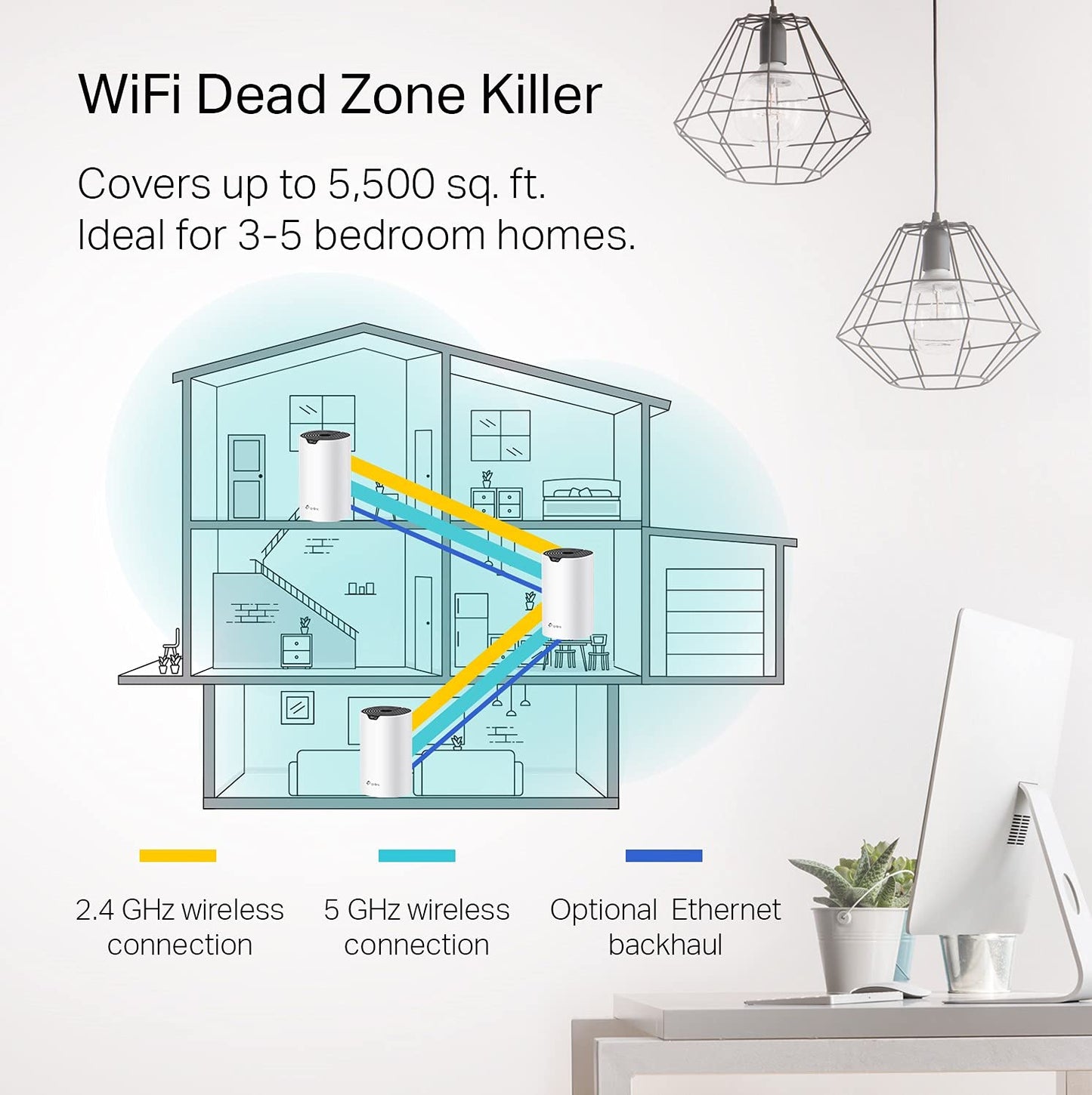 TP-Link Deco Mesh WiFi System, 3-Pack