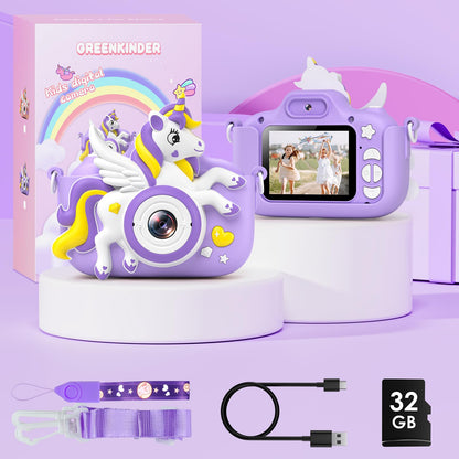 Kids Digital Camera 1080P HD for Ages 3-12