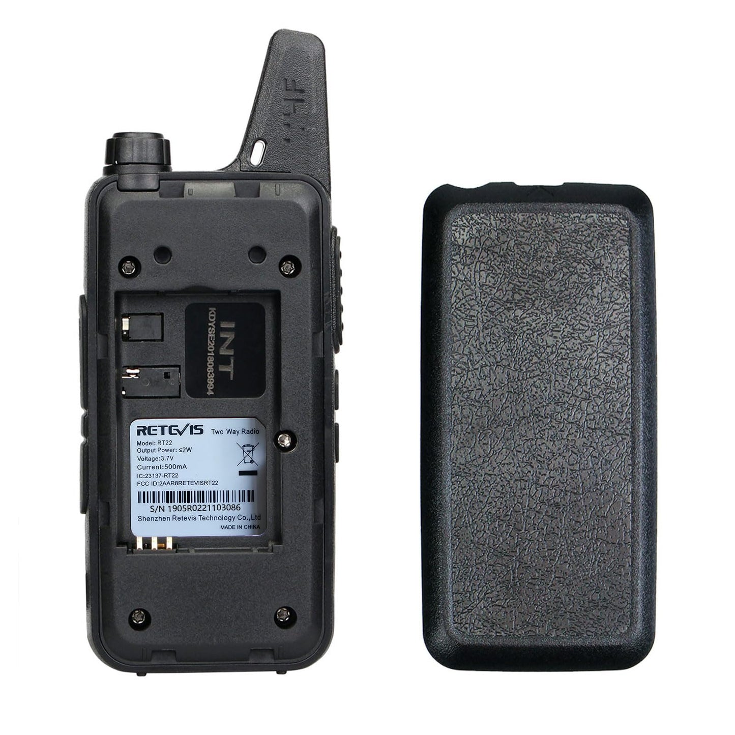 Retevis RT22 Rechargeable Two Way Radio Walkie Talkies