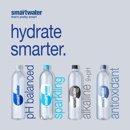 6 Pack smartwater Premium Vapor Distilled Water