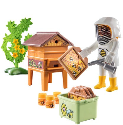 Playmobil Beekeeper Set with Bees and Accessories