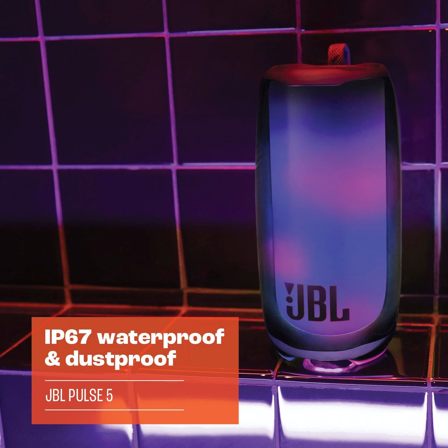 JBL Pulse 5 Portable Bluetooth Speaker with Lights