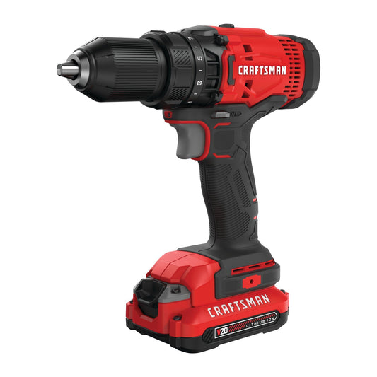 Craftsman 1/2 Inch Cordless Drill/Driver Kit