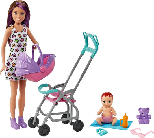 Barbie Skipper Babysitters Playset with Doll & Accessories