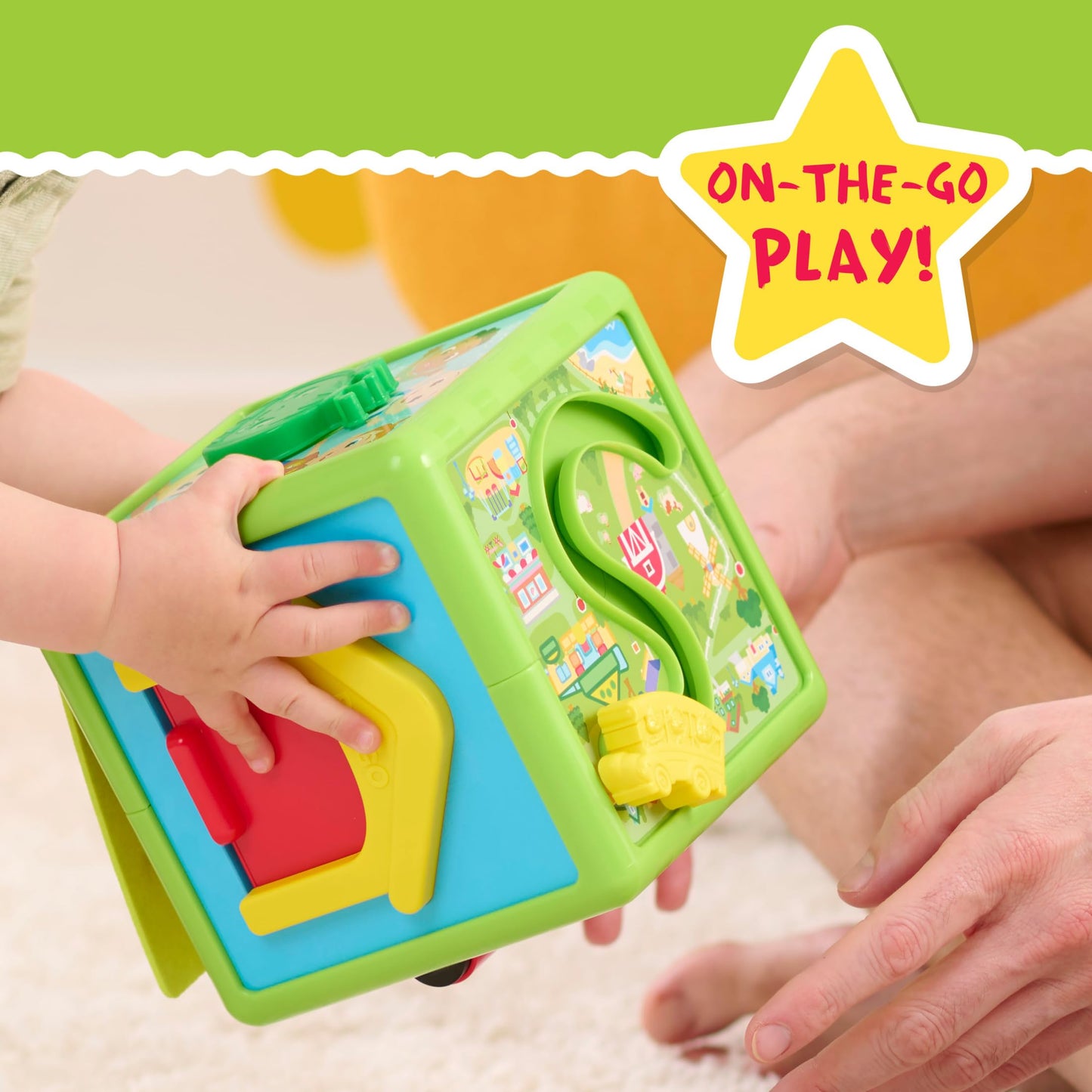 Just Play CoComelon Busy Block Activity Cube