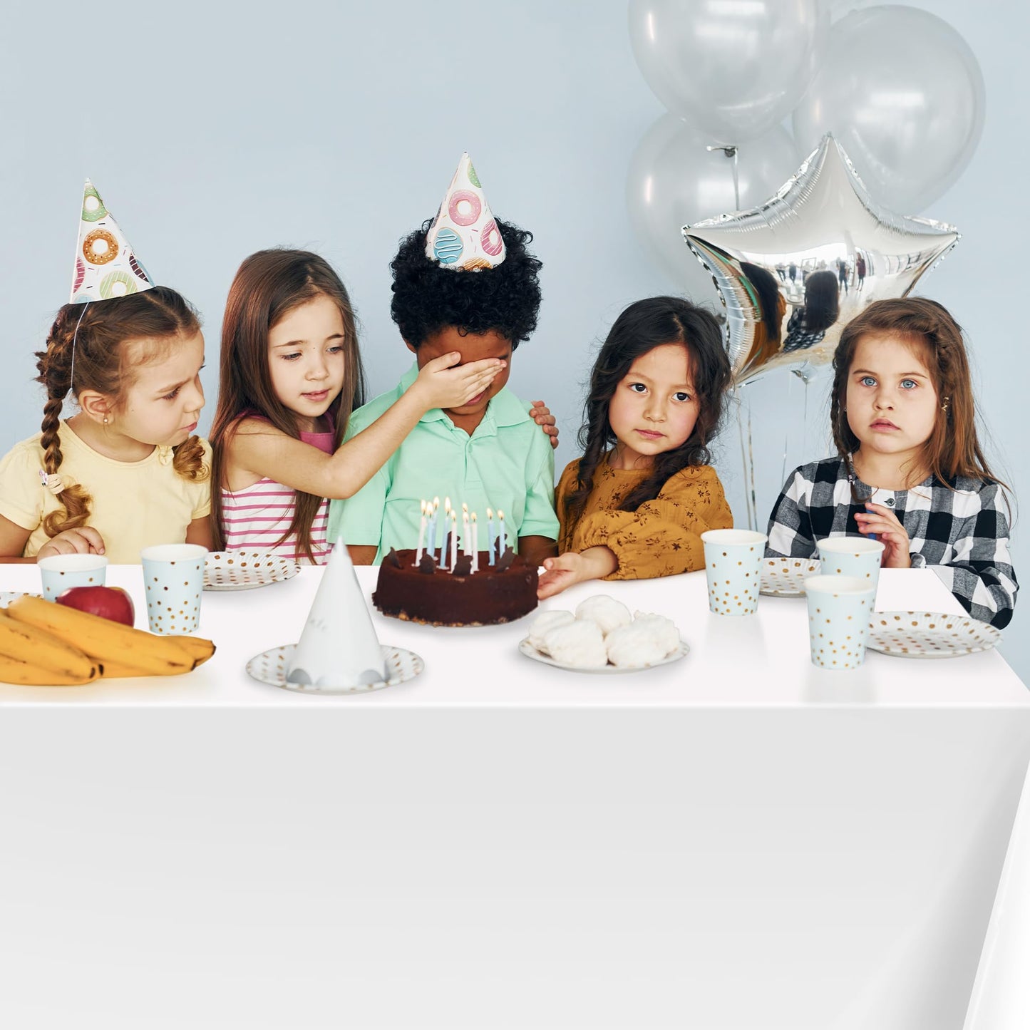 4 Pack Disposable Table Covers for Parties