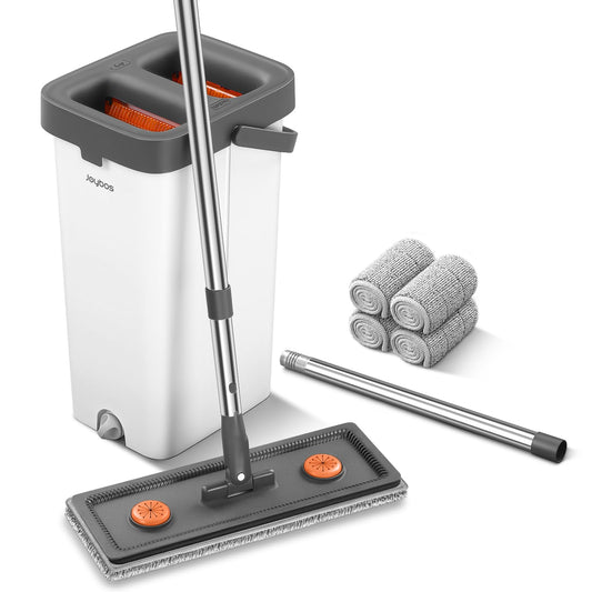 61" Flat Mop and Bucket Cleaning System