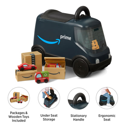 Amazon Delivery Van Ride On Toy for Kids