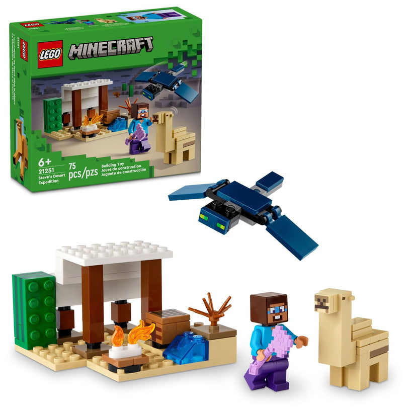 LEGO Minecraft Steve's Desert Expedition
ONLY  $6.59