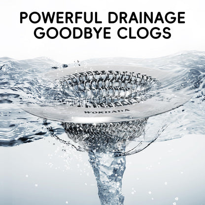 304 Stainless Steel Bathtub Drain Hair Catcher