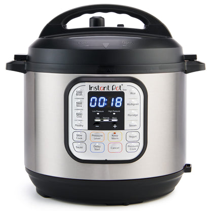 Instant Pot Duo 7-in-1 Mini Electric Pressure Cooker, Slow Rice Cooker, Steamer, Sauté, Yogurt Maker, Warmer & Sterilizer, Includes Free App with over 1900 Recipes, Stainless Steel, 3 Quart