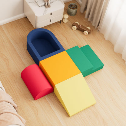 5-Piece Foam Climbing Blocks for Toddlers
