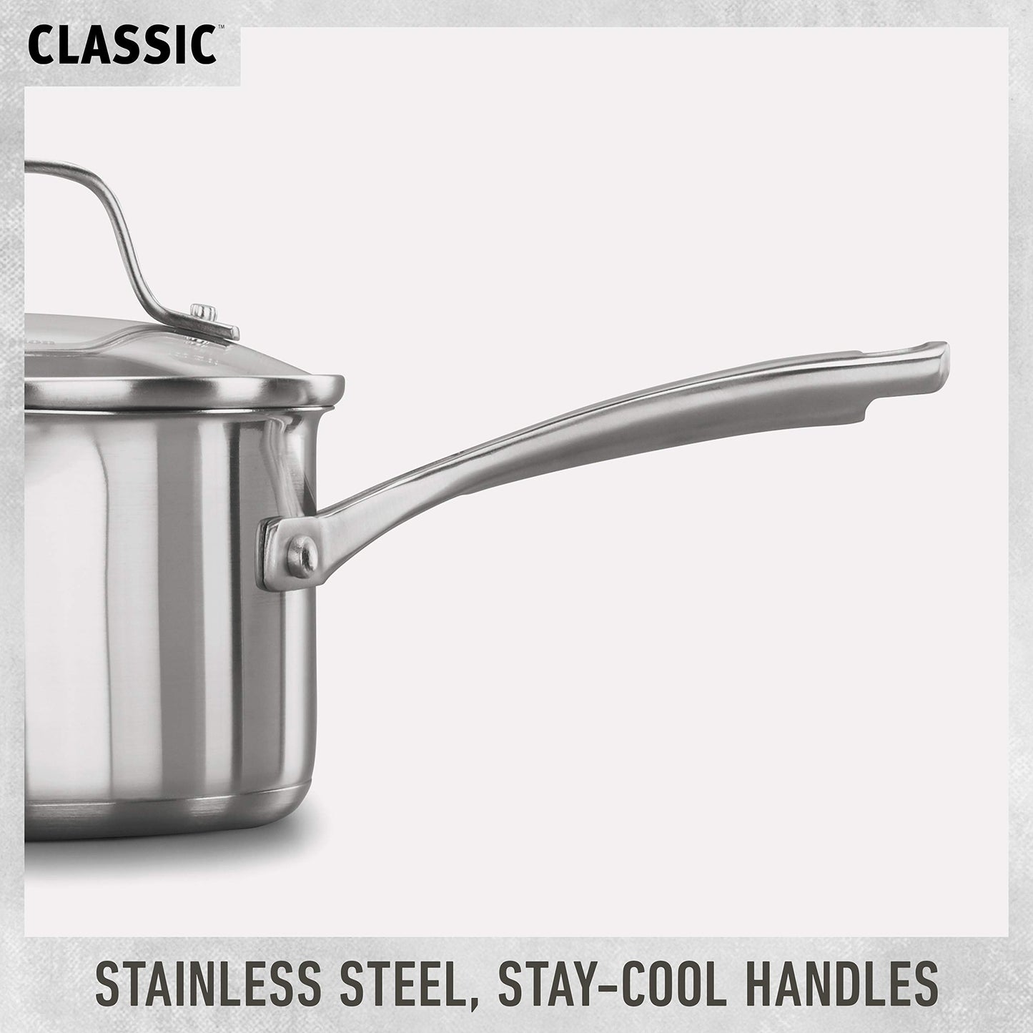 Calphalon 10-Piece Stainless Steel Cookware Set