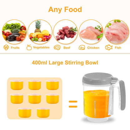Baby Food Maker Steamer and Blender by Bar