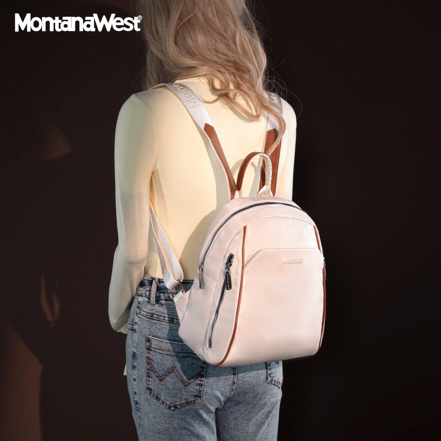 Montana West Lightweight Anti-Theft Backpack Purse