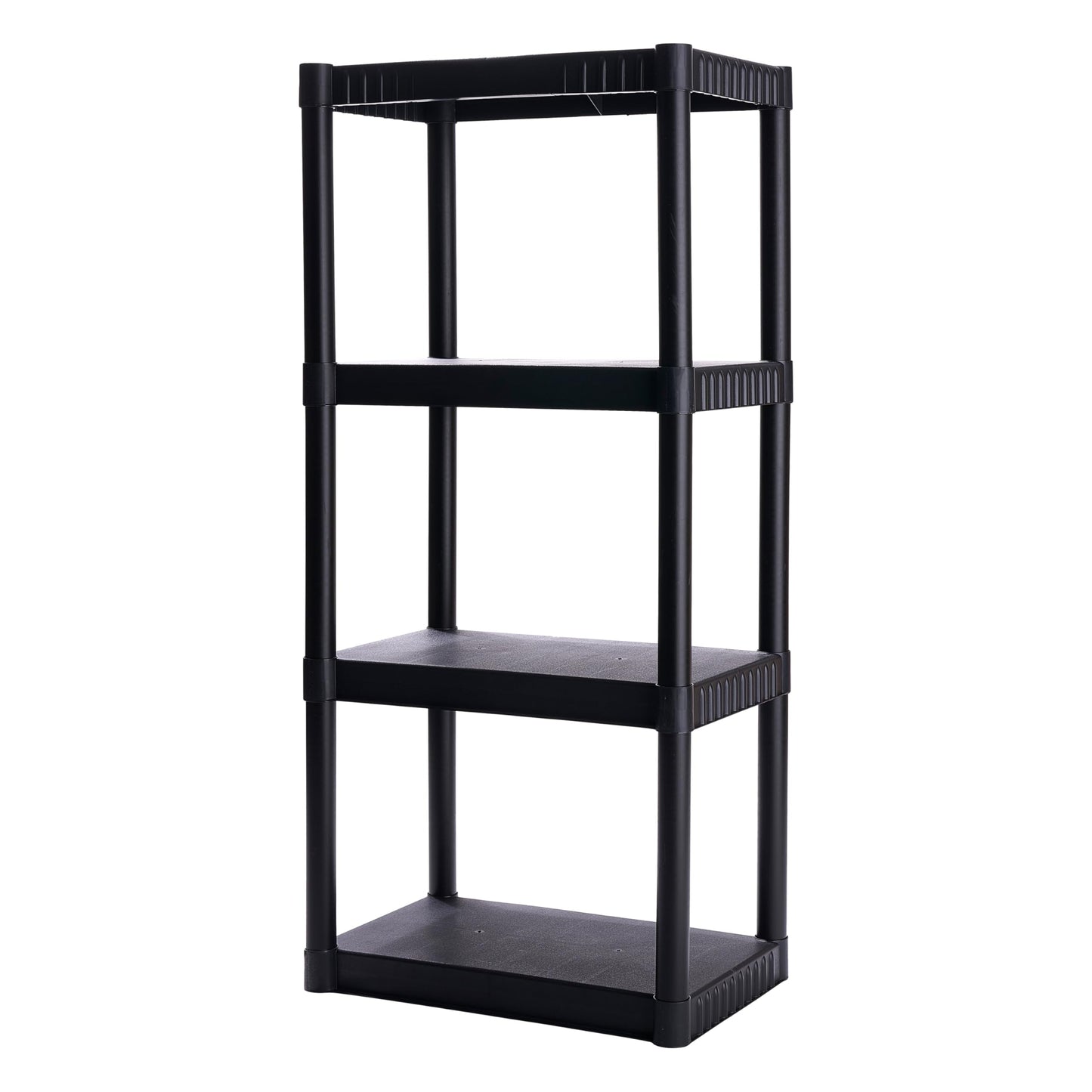 4-Shelf Plastic Storage Shelves by Plano
