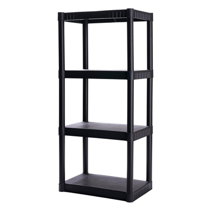 4-Shelf Plastic Storage Shelves by Plano
