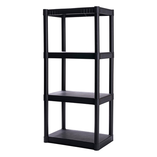 4-Shelf Plastic Storage Shelves by Plano