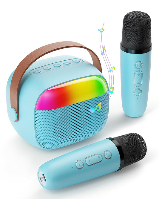 Karaoke Machine for Kids with 2 Microphones