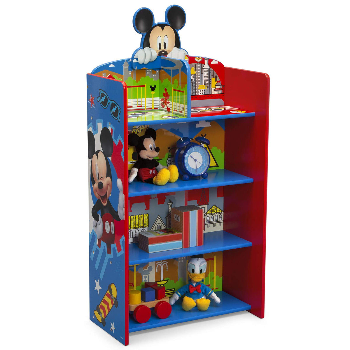 Delta Children Wooden Mickey Mouse Playhouse Bookcase
