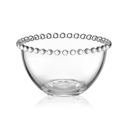 Fitz & Floyd Set of 4 Clear Glass Bowls