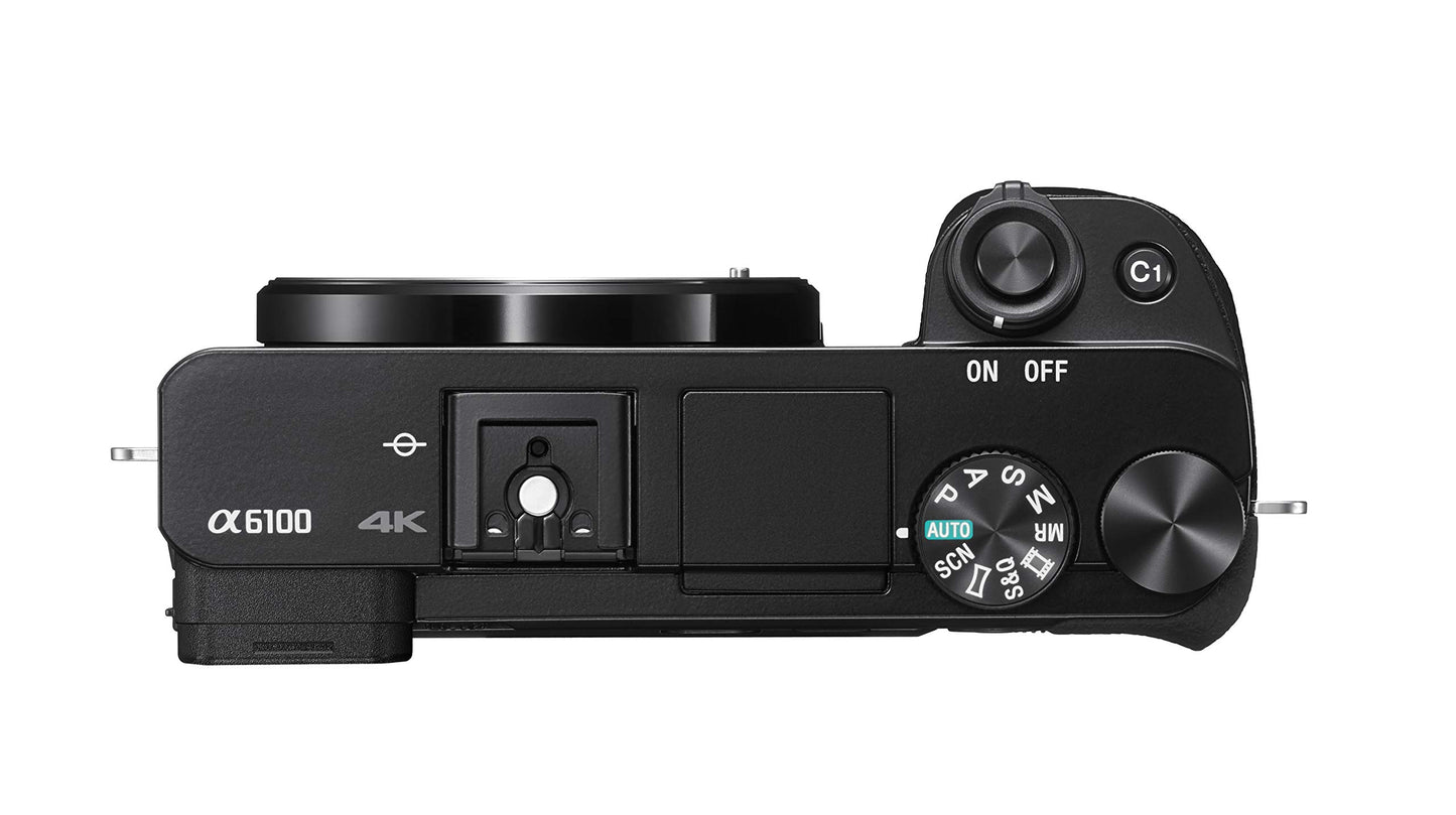 Sony Alpha a6100 Camera with 16-50mm & 55-210mm